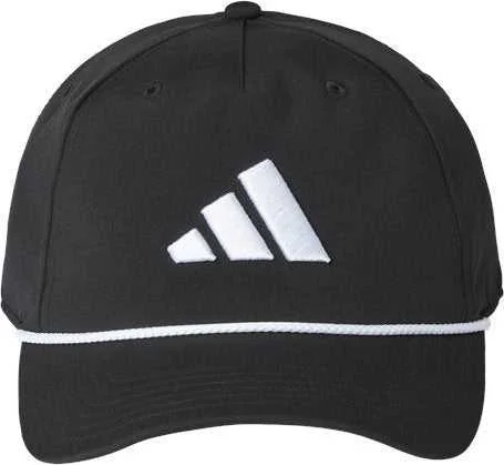 Adidas A3001S Sustainable Five-Panel Tour Cap - Black