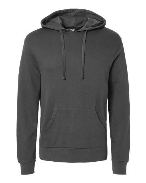 Alternative 9595ZT Challenger Lightweight Eco-Washed French Terry Hooded Pullover - Dark Grey New