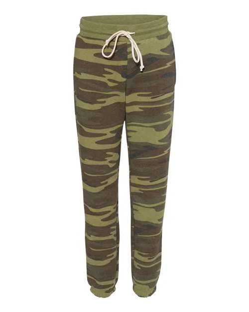 Alternative 9902 Womens Eco Fleece Classic Sweatpants - Camo