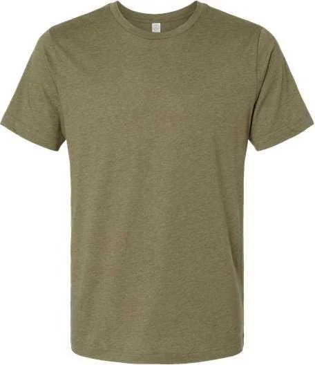 Alternative Apparel 1070CV Cotton Jersey CVC Go-To Tee - Heather Military