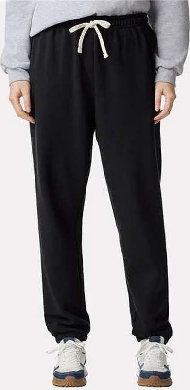 American Apparel RF491 ReFlex Fleece Sweatpants - Black