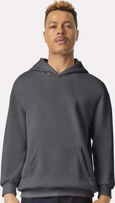 American Apparel RF498 ReFlex Fleece Pullover Hoodie - Asphalt