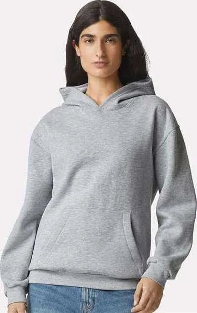 American Apparel RF498 ReFlex Fleece Pullover Hoodie - Heather Gray