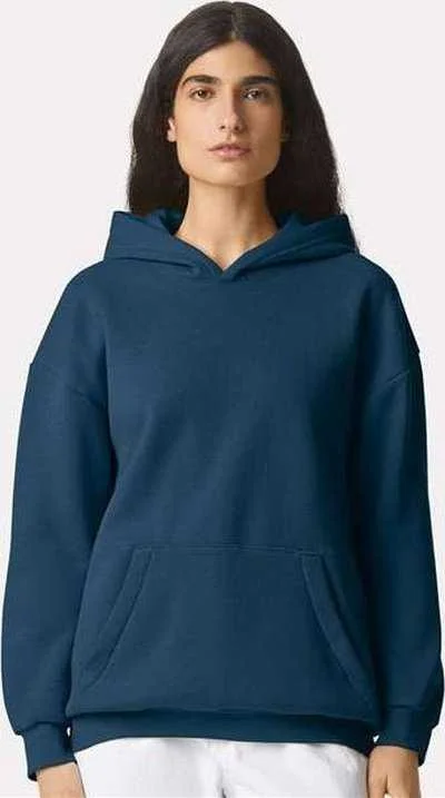 American Apparel RF498 ReFlex Fleece Pullover Hoodie - Sea Blue