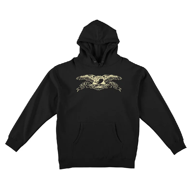 Anti-Hero Basic Eagle Black Hoodie