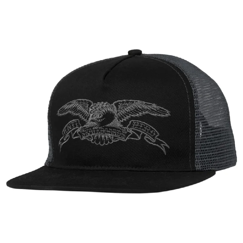 Anti Hero Snapback Basic Eagle Black / Charcoal - O/S