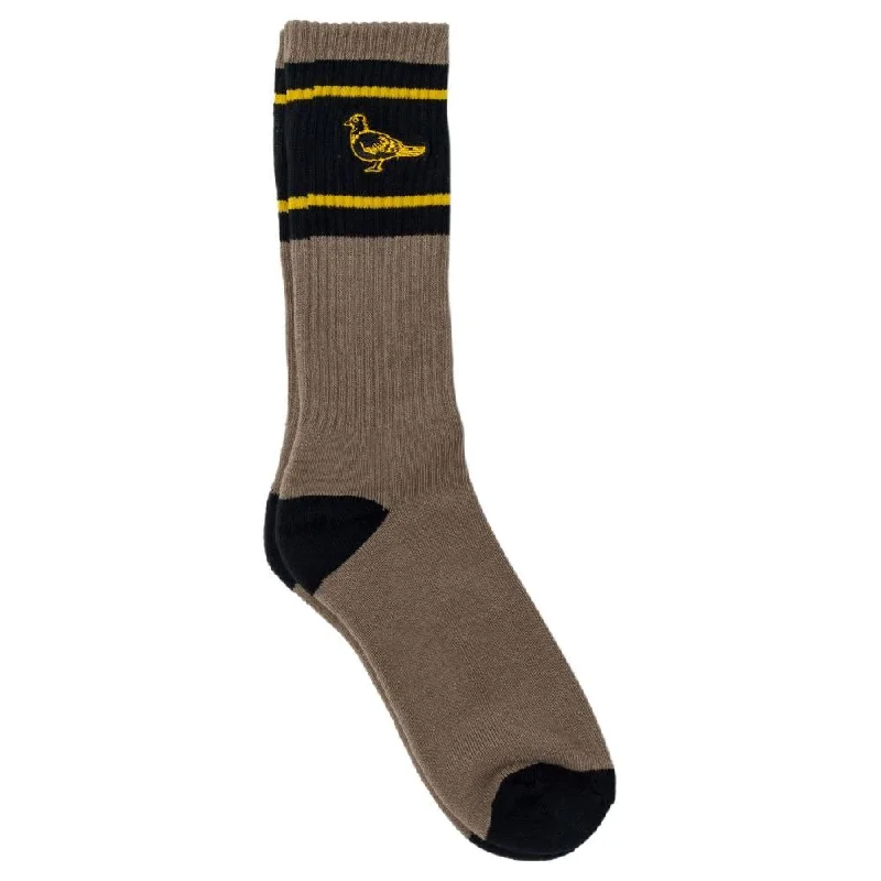 Anti Hero Socks Basic Pigeon Emb Bronze / Black / Gold - O/S