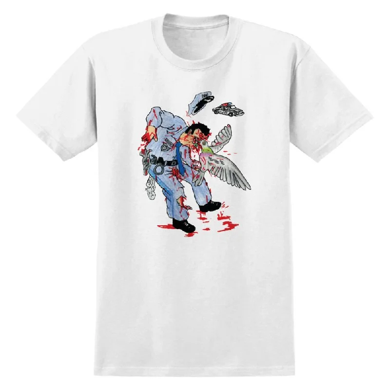 Anti Hero T-Shirt Pigeon Attack - White / Multi Prints