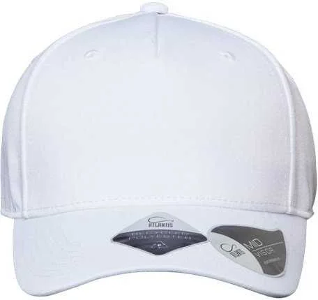 Atlantis Headwear FIJI Sustainable Five-Panel Cap - White