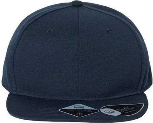 Atlantis Headwear JAMES Sustainable Flat Bill Cap - Navy