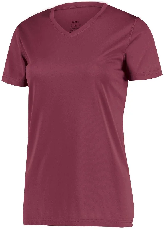 Augusta 1790 Ladies Nexgen Wicking Tee - Maroon (Hlw)