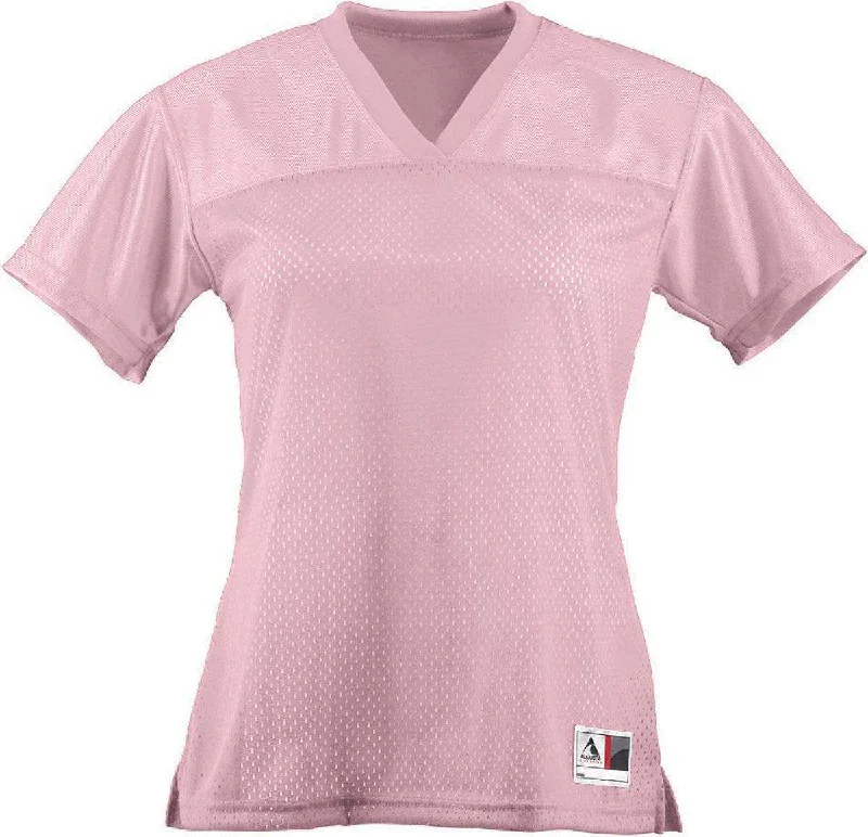 Augusta 250 Ladies Junior Fit Replica Football Tee - Pink