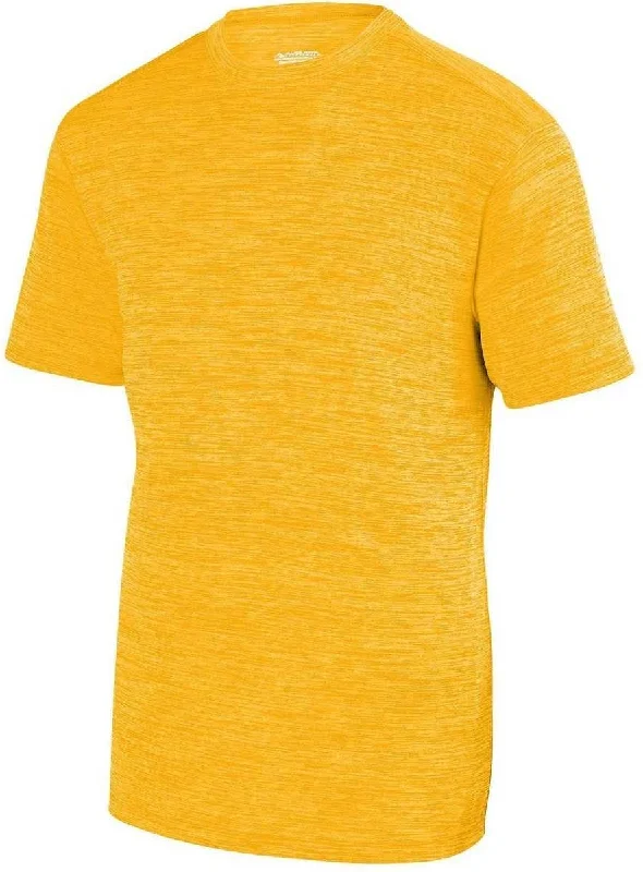 Augusta 2900 Shadow Tonal Heather Training Tee - Gold