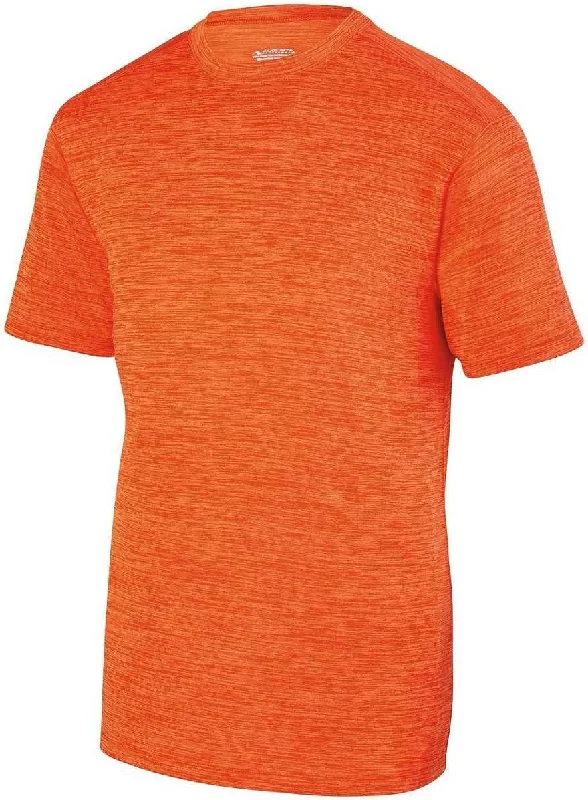 Augusta 2900 Shadow Tonal Heather Training Tee - Orange