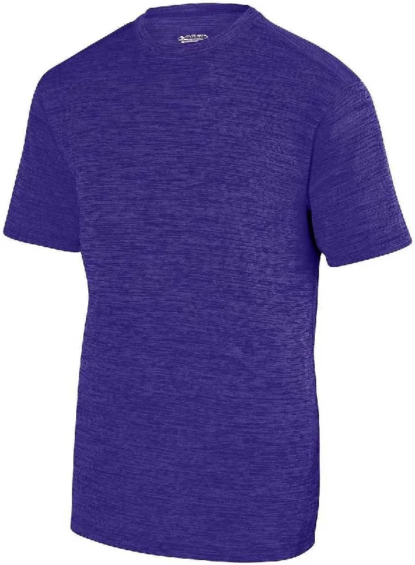 Augusta 2900 Shadow Tonal Heather Training Tee - Purple