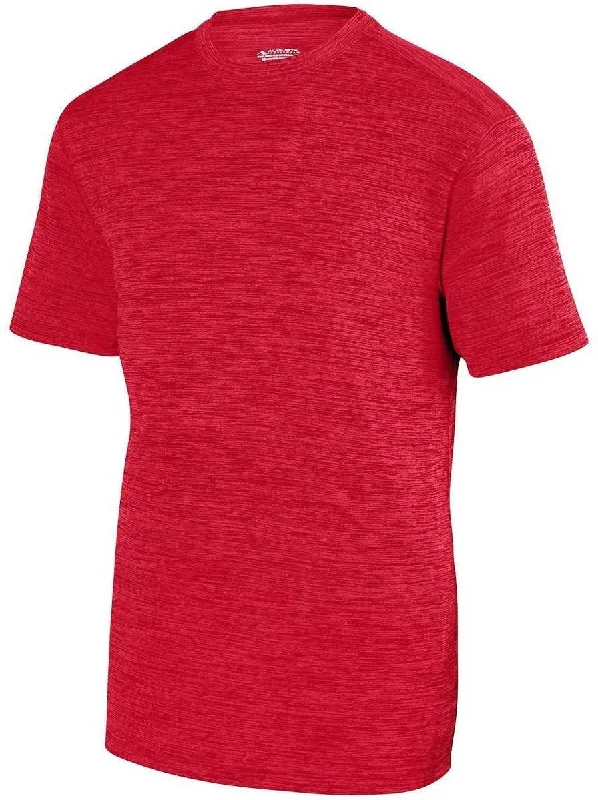 Augusta 2900 Shadow Tonal Heather Training Tee - Red