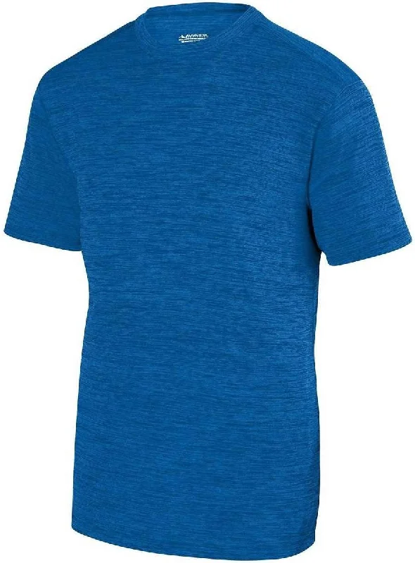 Augusta 2900 Shadow Tonal Heather Training Tee - Royal