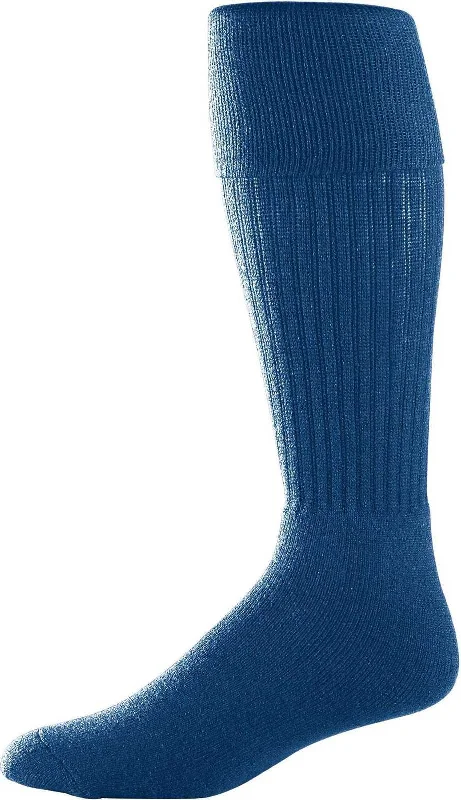 Augusta 6031 Soccer Knee High Socks - Navy