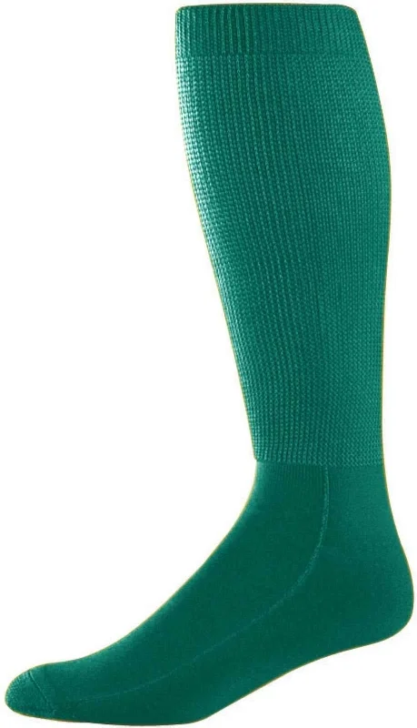 Augusta 6085 Wicking Athletic Knee High Socks - Dark Green