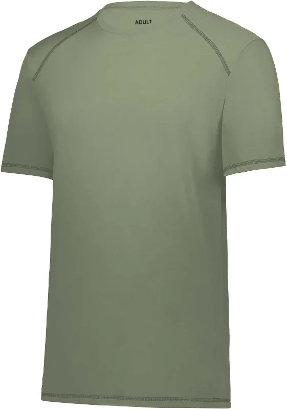 Augusta 6842 Super Soft-Spun Poly Tee - Celery