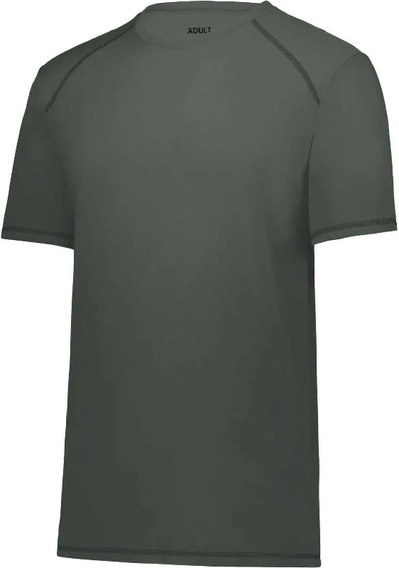 Augusta 6842 Super Soft-Spun Poly Tee - Iron