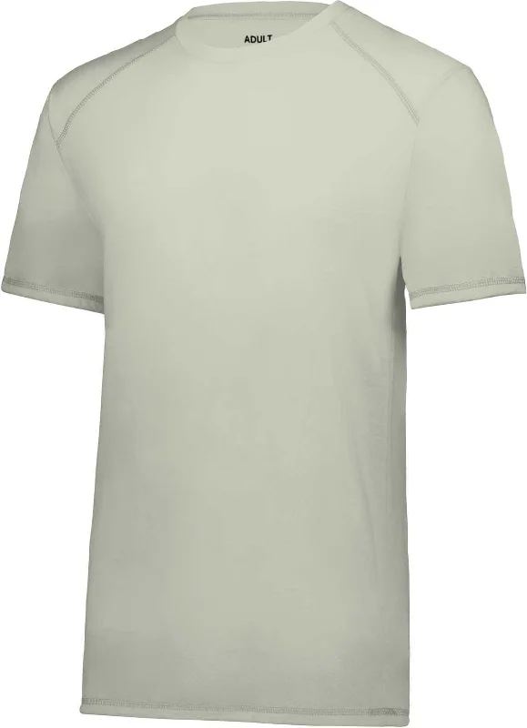 Augusta 6842 Super Soft-Spun Poly Tee - Oyster