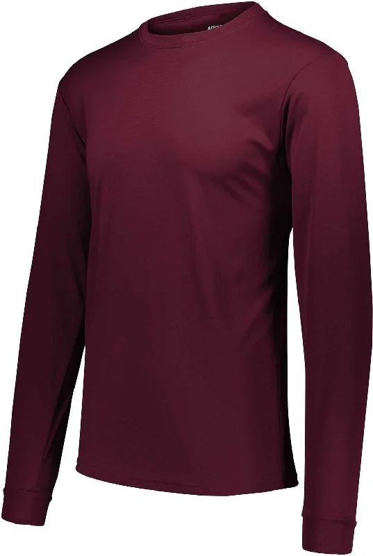 Augusta 788 NexGen Wicking  Long Sleeve Tee - Maroon