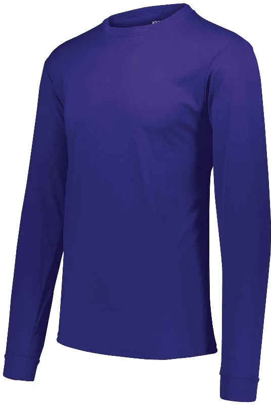 Augusta 788 NexGen Wicking  Long Sleeve Tee - Purple