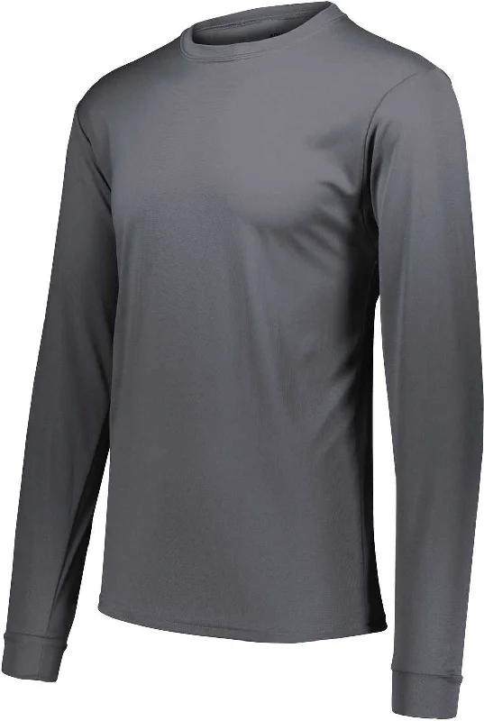 Augusta 789 Youth Wicking Long Sleeve T-Shirt - Graphite