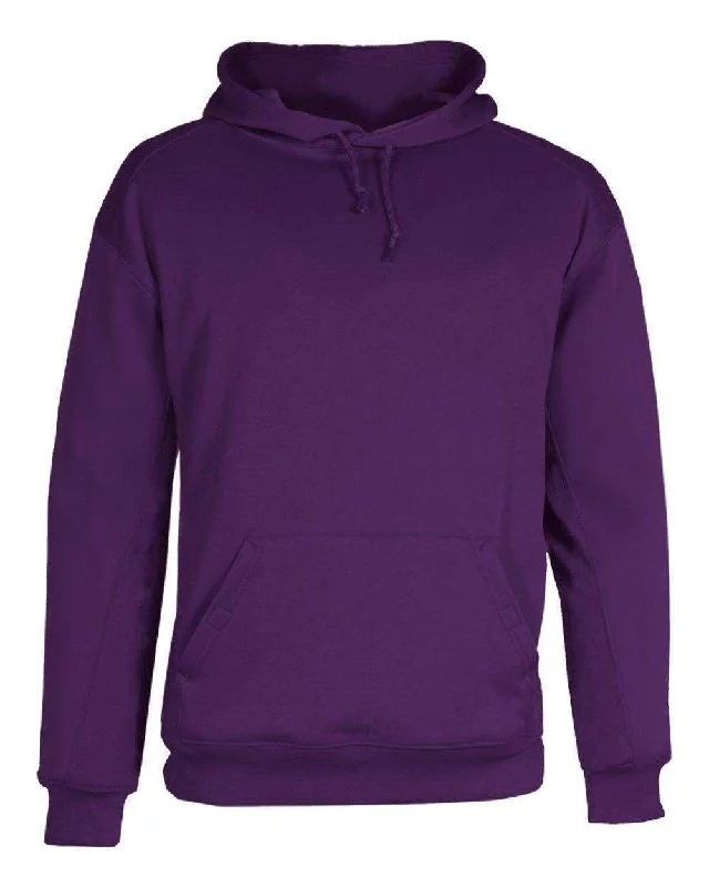 Badger Sport 1454 BT5 Fleece Hoodie - Purple