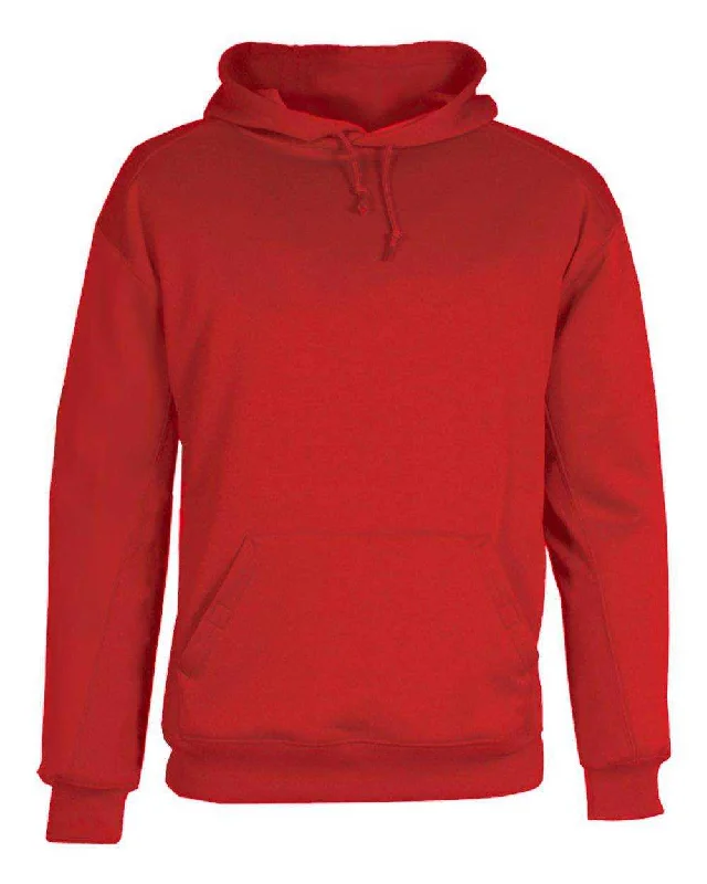 Badger Sport 1454 BT5 Fleece Hoodie - Red