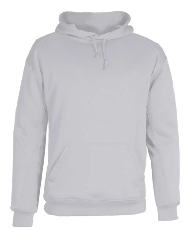 Badger Sport 1454 BT5 Fleece Hoodie - Silver