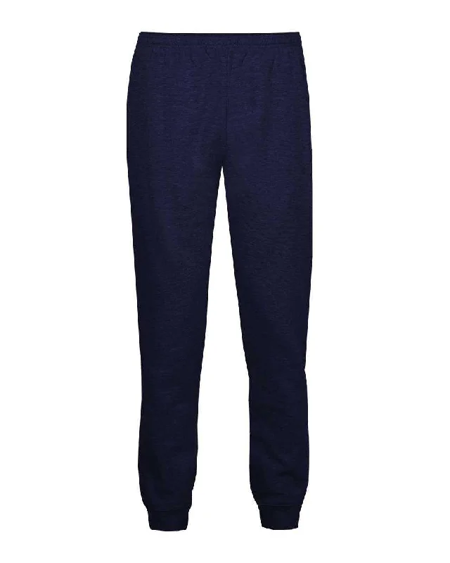 Badger Sport 2215 Athletic Fleece Youth Jogger Pant - Navy