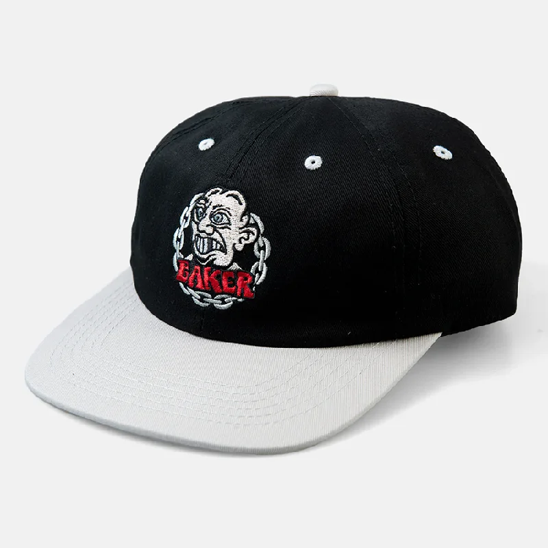 Baker Chain Snapback Black Grey