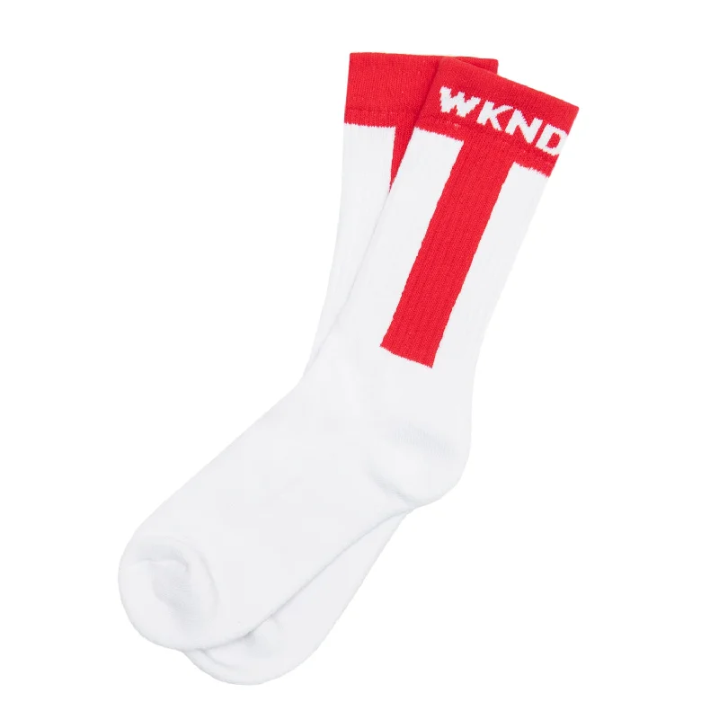 Baseball Sock- Red