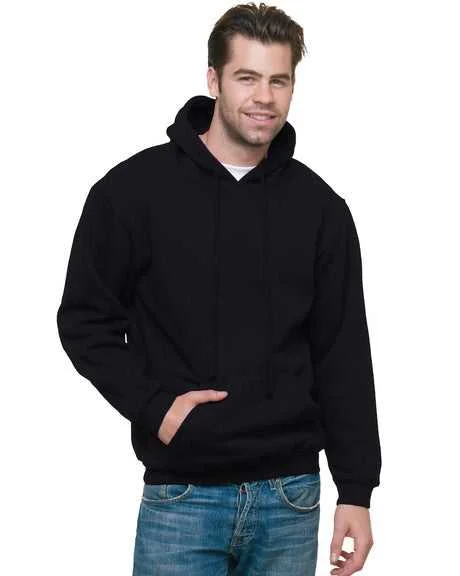 Bayside 2160 Union Hooded Sweatshirt - Black