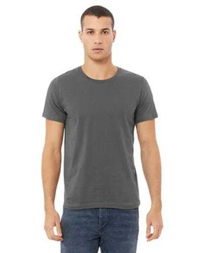 Bella + Canvas 3001U Unisex Made In The USA Jersey T-Shirt - Asphalt