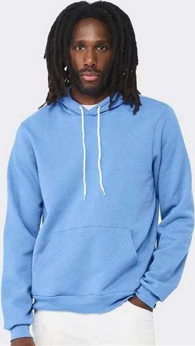 Bella + Canvas 3719 Sponge Fleece Hoodie - Carolina Blue