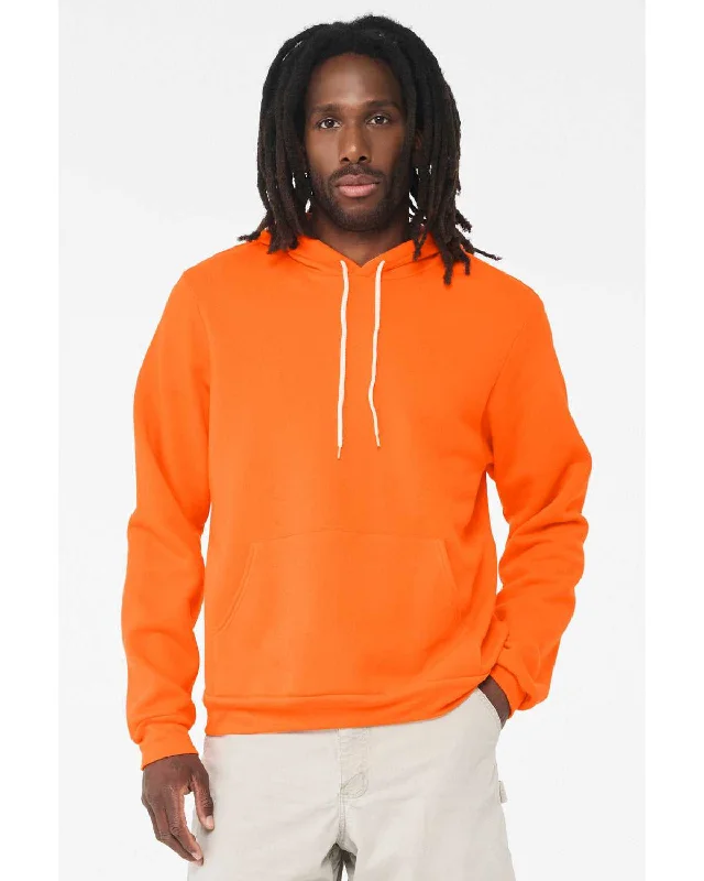 Bella + Canvas 3719 Sponge Fleece Hoodie - Orange