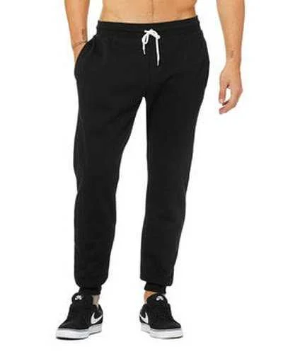 Bella + Canvas 3727 Unisex Jogger Sweatpant - Black