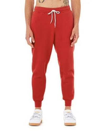 Bella + Canvas 3727 Unisex Jogger Sweatpant - Red