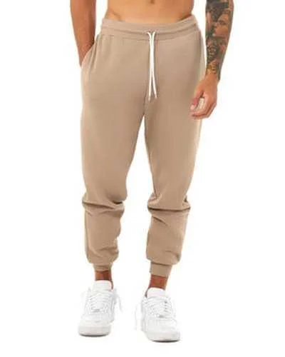 Bella + Canvas 3727 Unisex Jogger Sweatpant - Tan