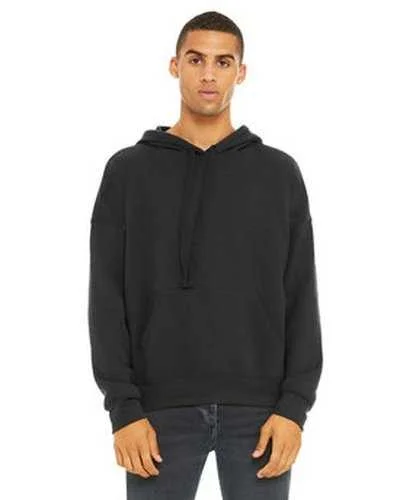 Bella + Canvas 3729 Unisex Sponge Fleece Pullover Dtm Hoodie - Dark Gray