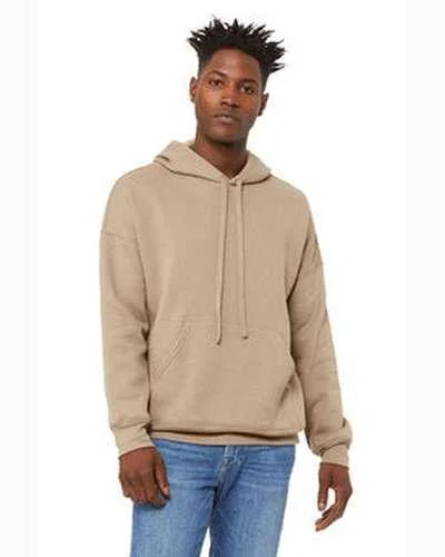 Bella + Canvas 3729 Unisex Sponge Fleece Pullover Dtm Hoodie - Tan