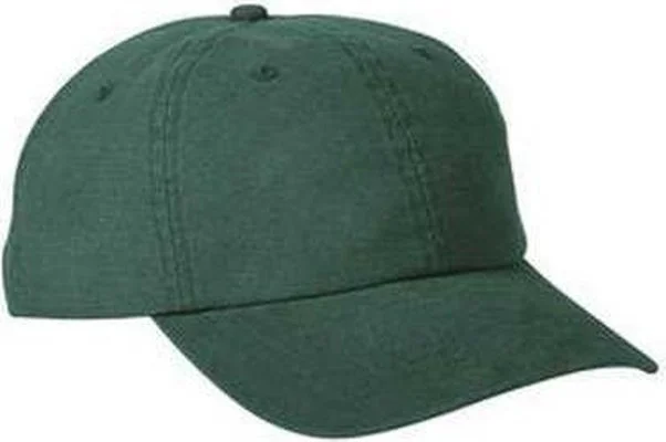 Big Accessories BA610 Heavy Washed Canvas Cap - Bottle Green