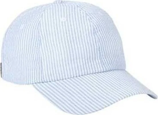 Big Accessories BA614 Summer Prep Cap - Seersucker