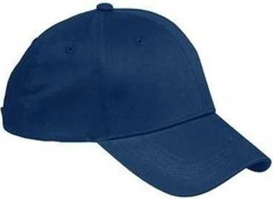 Big Accessories BX020 6-Panel Structured TwillCap - Navy