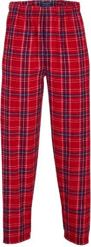 Boxercraft BM6624 Harley Flannel Pants - Brick Red Kingston