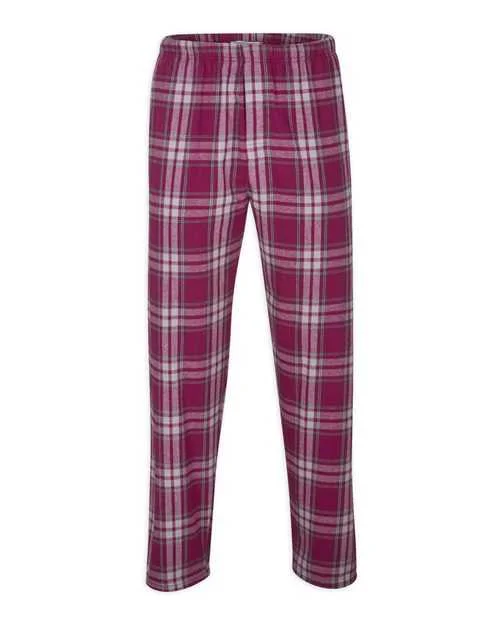 Boxercraft BM6624 Harley Flannel Pants - Orchid Metro Plaid