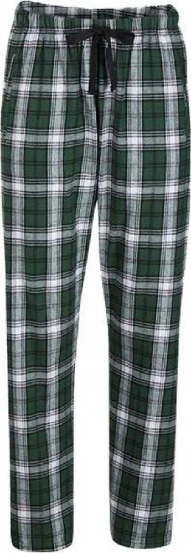 Boxercraft BW6620 Women's Haley Flannel Pants - Green White